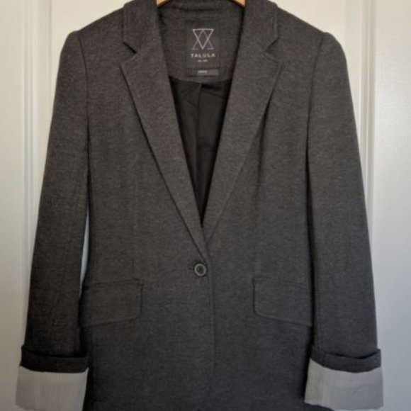 Aritzia Talula Dark Grey Blazer US: 0 (Used) - Picture 5 of 5